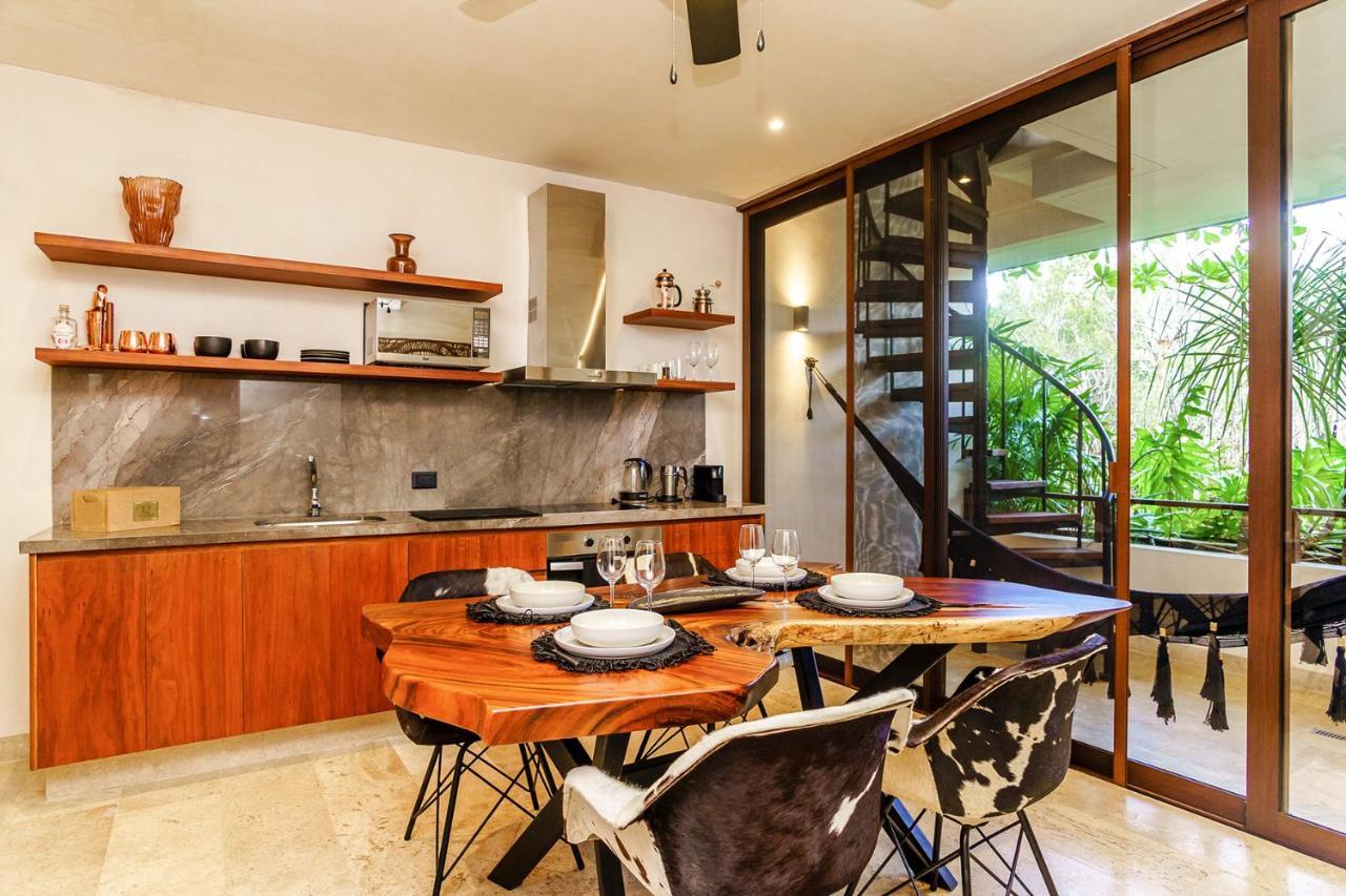 Jungle Luxury In Private Residential Area & Stunning Rooftop By Stella Rentals Tulum Exterior foto