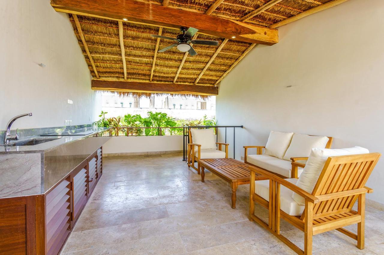 Jungle Luxury In Private Residential Area & Stunning Rooftop By Stella Rentals Tulum Exterior foto