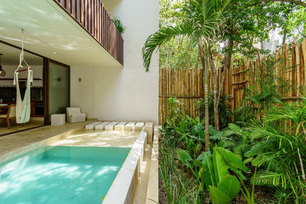 Jungle Luxury In Private Residential Area & Stunning Rooftop By Stella Rentals Tulum Exterior foto